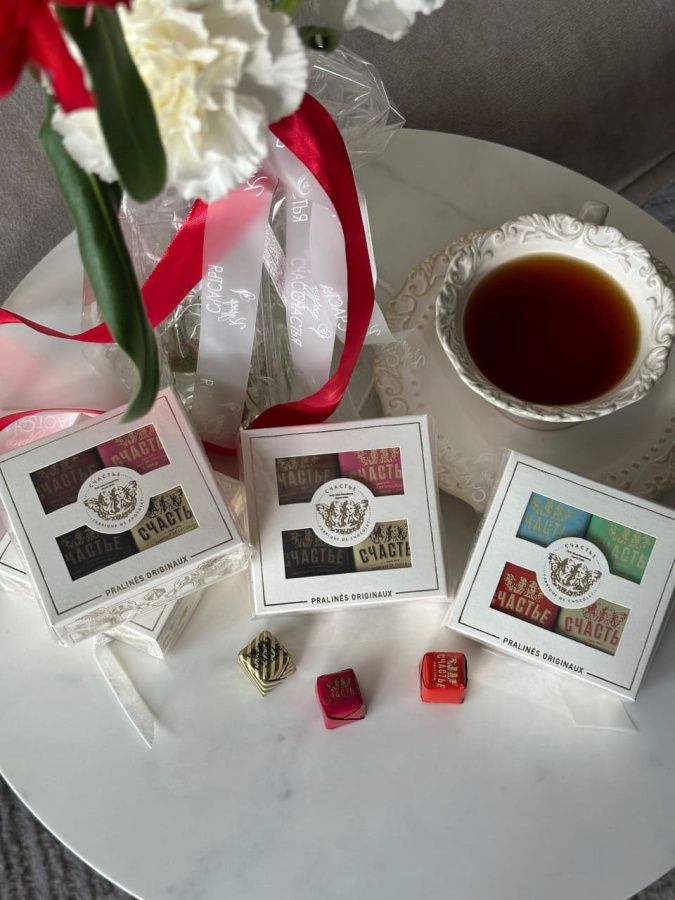 Набор из 4 конфет «Счастье»