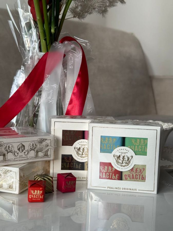 Набор из 4 конфет «Счастье»