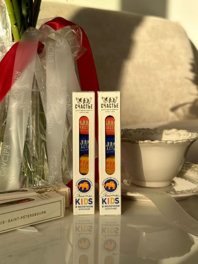 Набор из 6 конфет «Счастье» Детям Набор из 6 конфет «Счастье» Детям