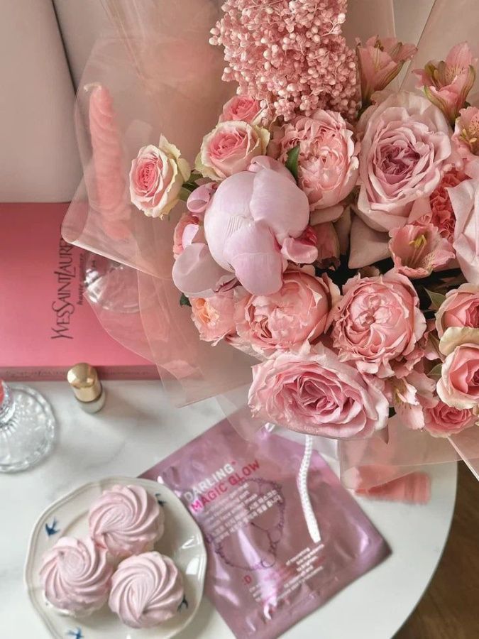 Букет Розовое облако