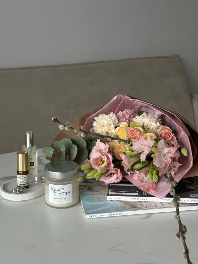 Букет Пудровый рассвет Букет Пудровый рассвет