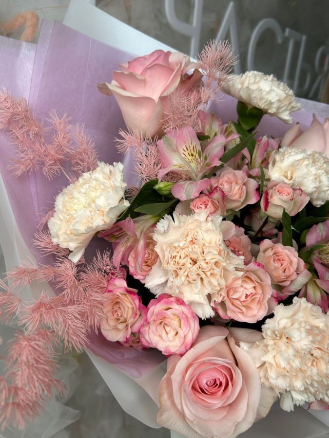 Букет Розовое шампанское Букет Розовое шампанское