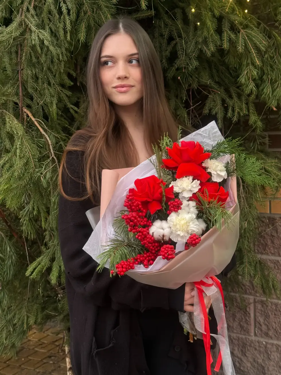 Букет Бархатный поцелуй