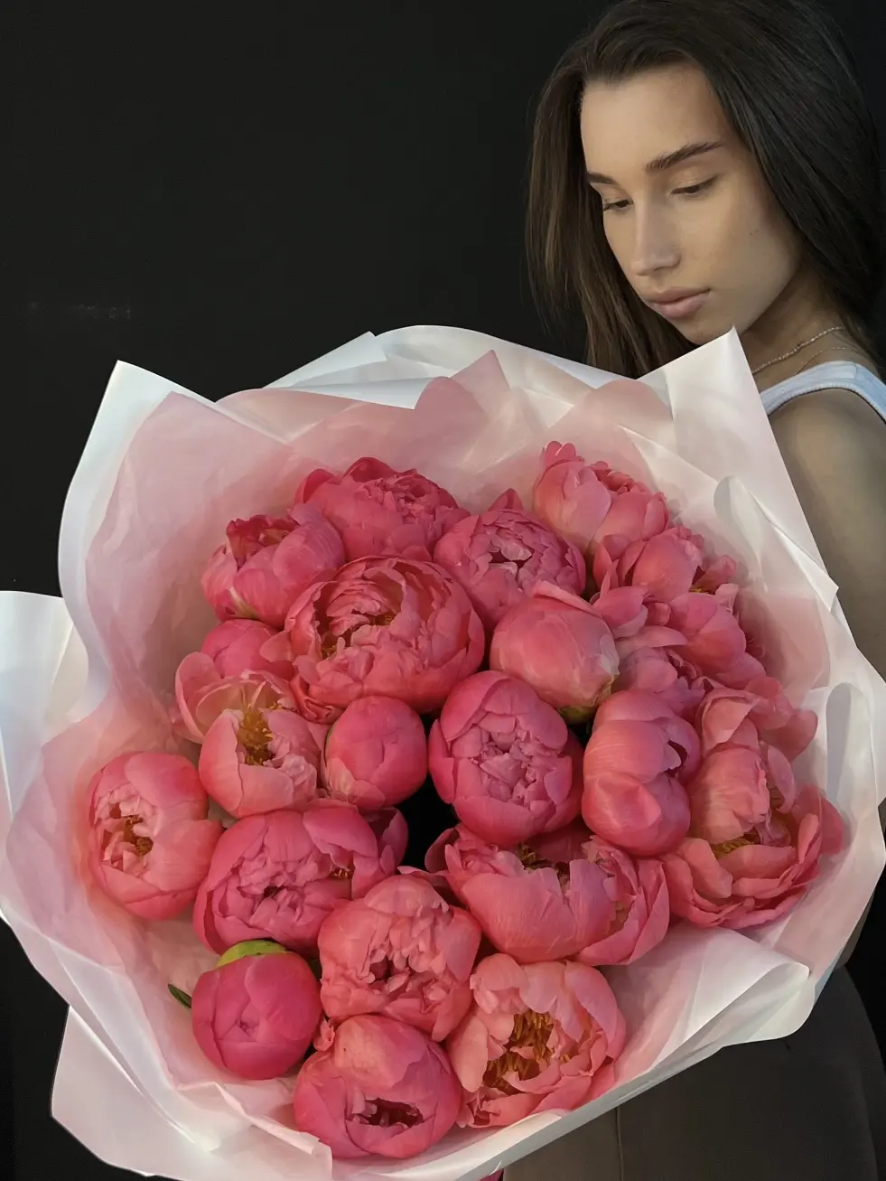 Букет Коралловый шарм