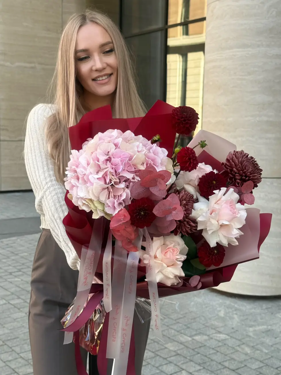 Букет Тёплые объятия